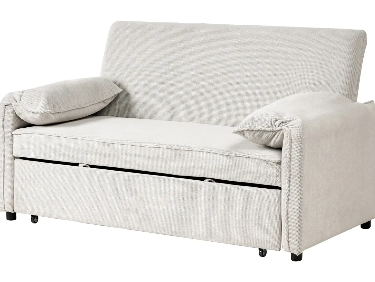Best Sofa rozkładana HORMA Złamana biel Sofy Z Funkcją Spania|Wszystkie Sofy