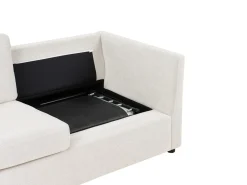 Outlet Sofa rozkładana INKOO Złamana biel Sofy Z Funkcją Spania|Wszystkie Sofy