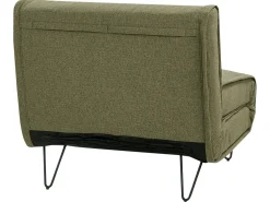 Clearance Sofa rozkładana jednoosobowa VESTFOLD Oliwkowy Sofy Z Funkcją Spania|Wszystkie Sofy