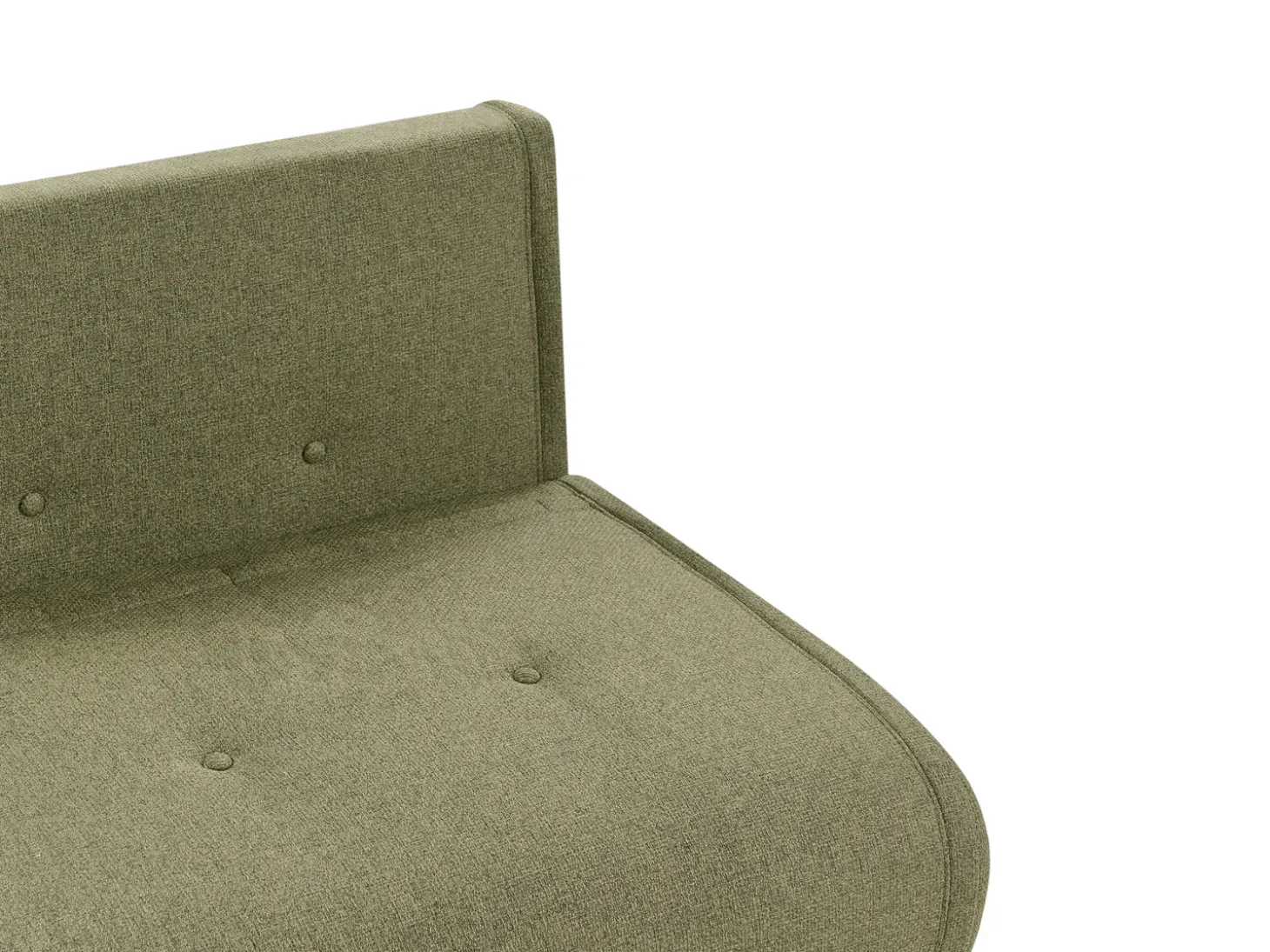 Clearance Sofa rozkładana jednoosobowa VESTFOLD Oliwkowy Sofy Z Funkcją Spania|Wszystkie Sofy