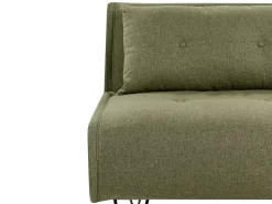 Clearance Sofa rozkładana jednoosobowa VESTFOLD Oliwkowy Sofy Z Funkcją Spania|Wszystkie Sofy