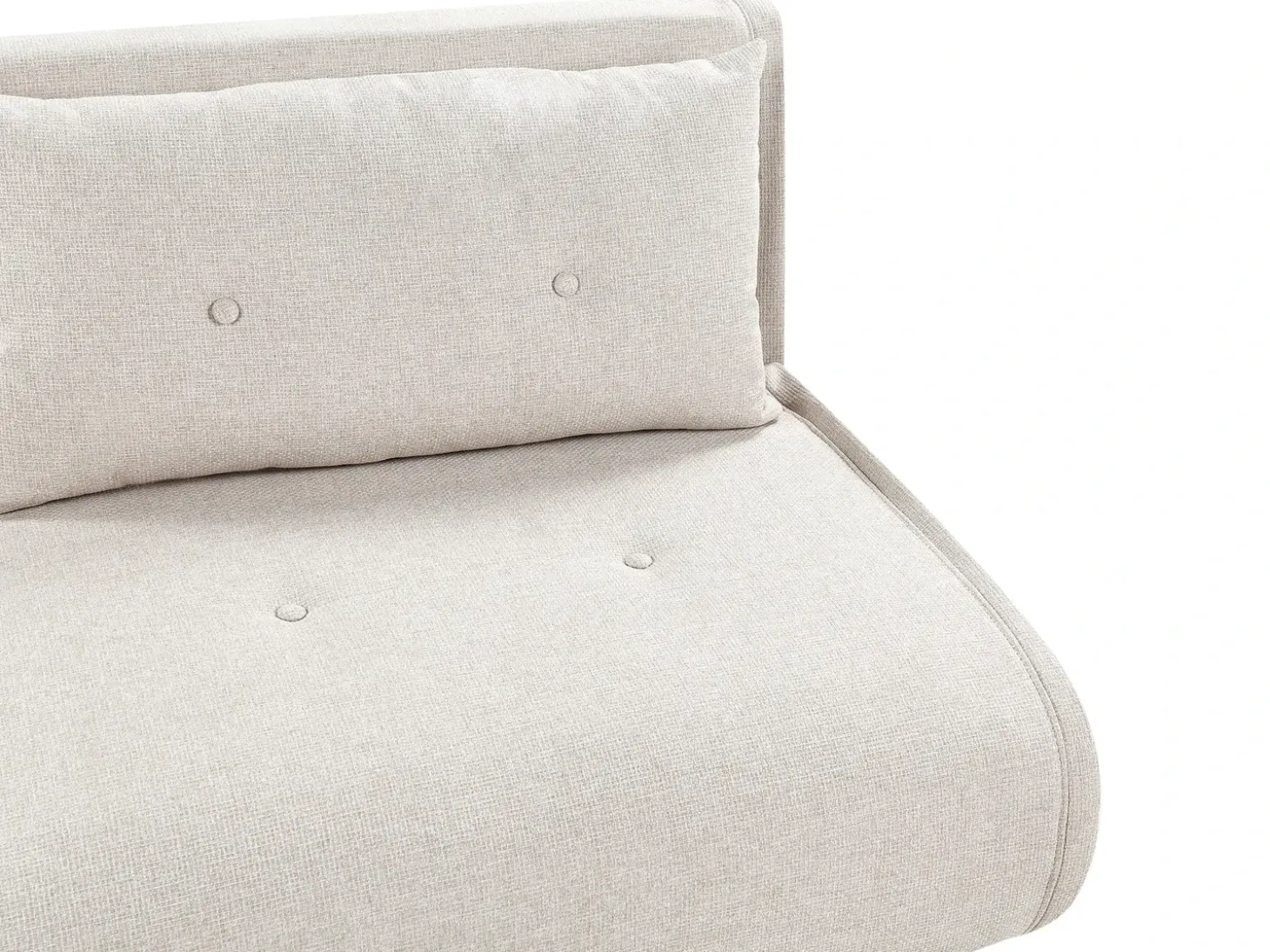 Discount Sofa rozkładana jednoosobowa VESTFOLD Jasnobeżowy Sofy Z Funkcją Spania|Wszystkie Sofy