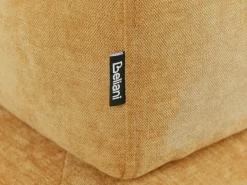 Clearance Sofa rozkładana jednoosobowa OLDEN Szenil Musztardowy Sofy Z Funkcją Spania|Wszystkie Sofy