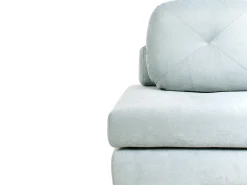 New Sofa rozkładana jednoosobowa OLDEN Szenil Błękitny Sofy Z Funkcją Spania|Wszystkie Sofy