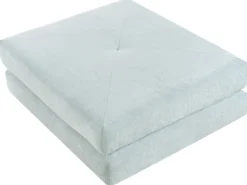 New Sofa rozkładana jednoosobowa OLDEN Szenil Błękitny Sofy Z Funkcją Spania|Wszystkie Sofy