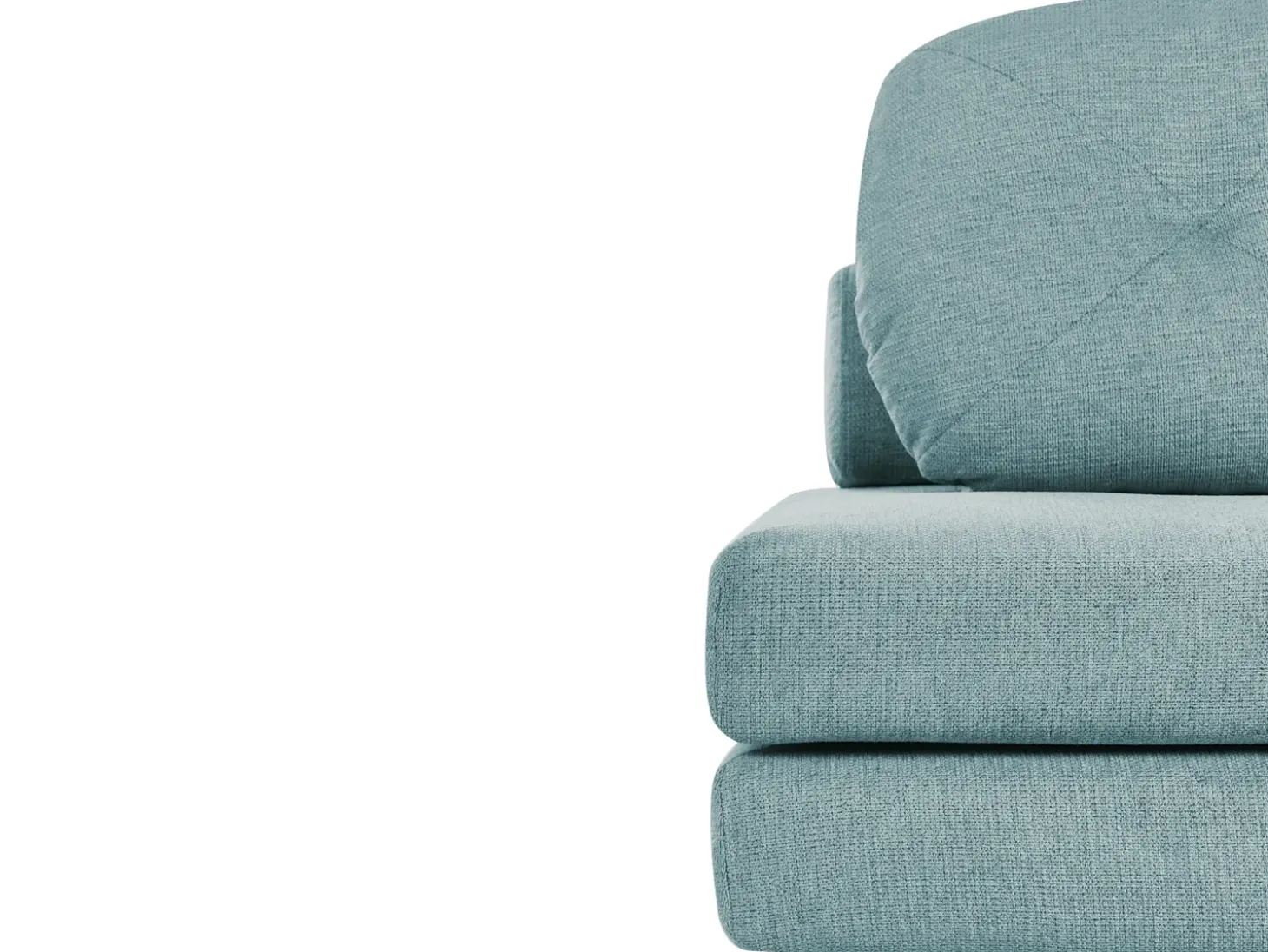Discount Sofa rozkładana jednoosobowa OLDEN Miętowy Sofy Z Funkcją Spania|Wszystkie Sofy