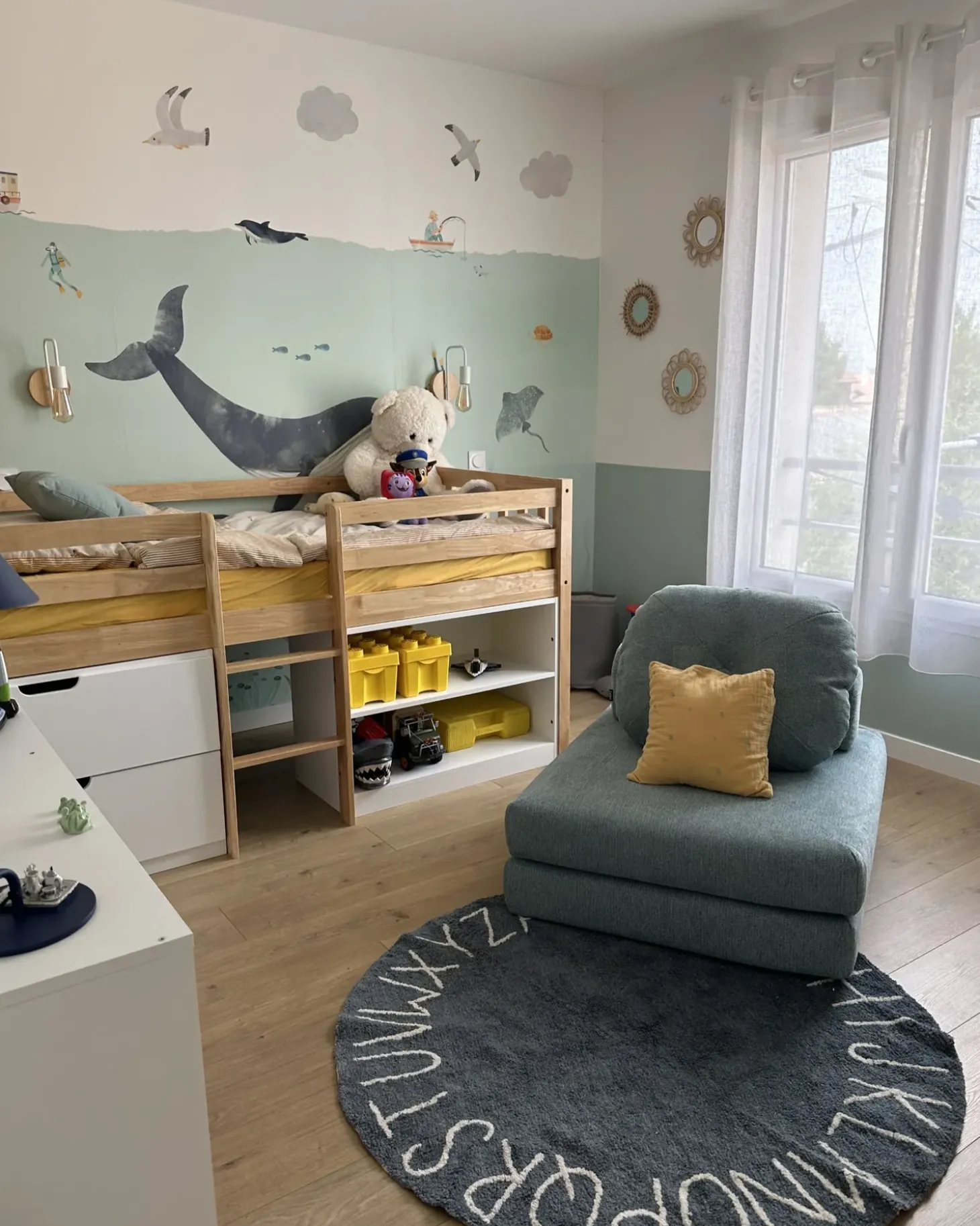 Discount Sofa rozkładana jednoosobowa OLDEN Miętowy Sofy Z Funkcją Spania|Wszystkie Sofy