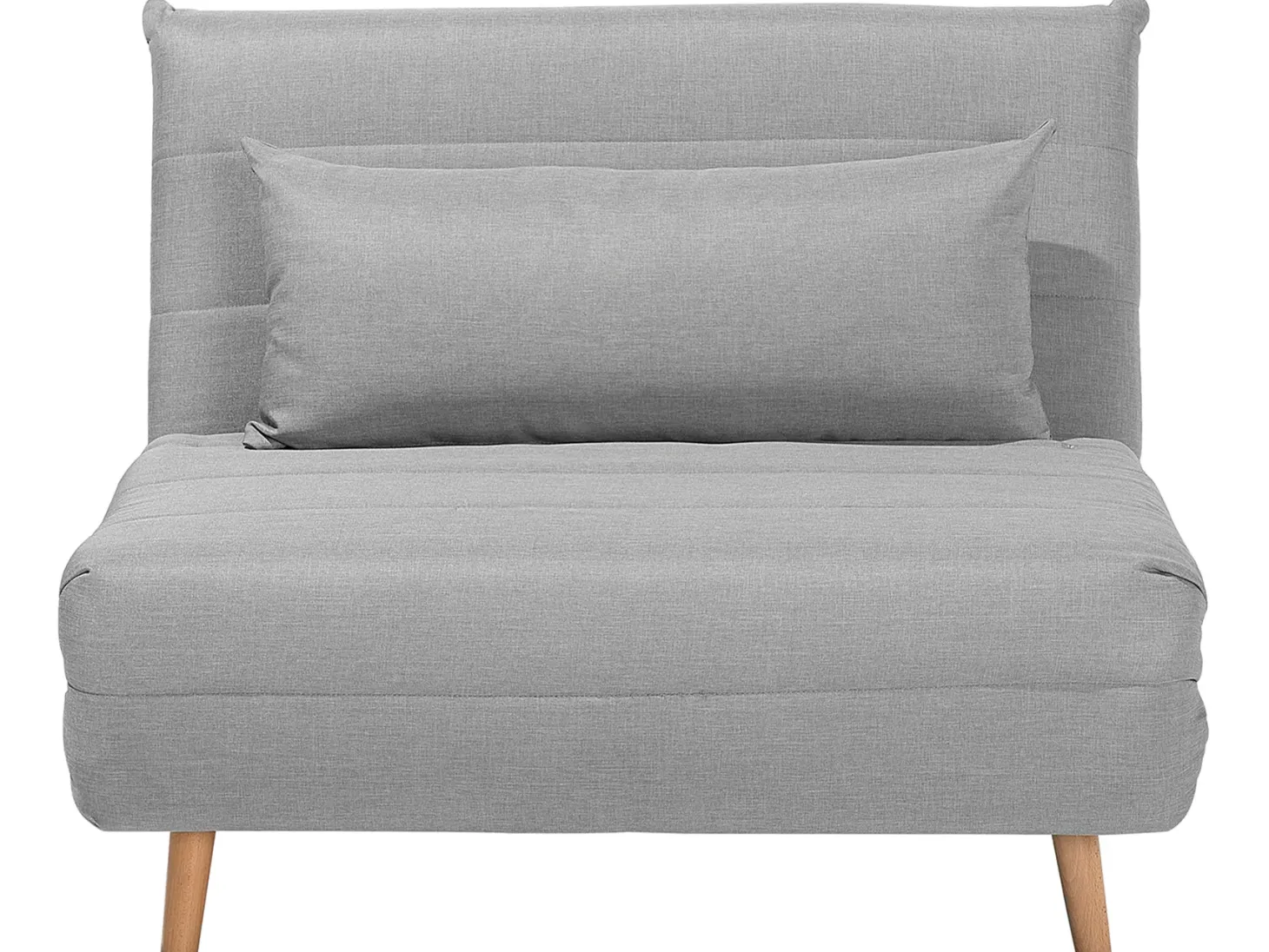 Sofa rozkładana jednoosobowa SETTEN Jasnoszary