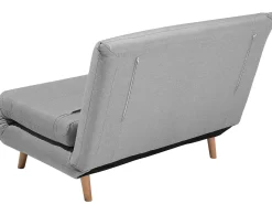 Sofa rozkładana jednoosobowa SETTEN Jasnoszary