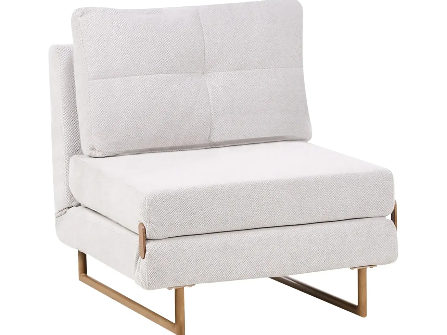 New Sofa rozkładana jednoosobowa JERSLEV Złamana biel Sofy Z Funkcją Spania|Wszystkie Sofy