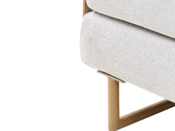 New Sofa rozkładana jednoosobowa JERSLEV Złamana biel Sofy Z Funkcją Spania|Wszystkie Sofy