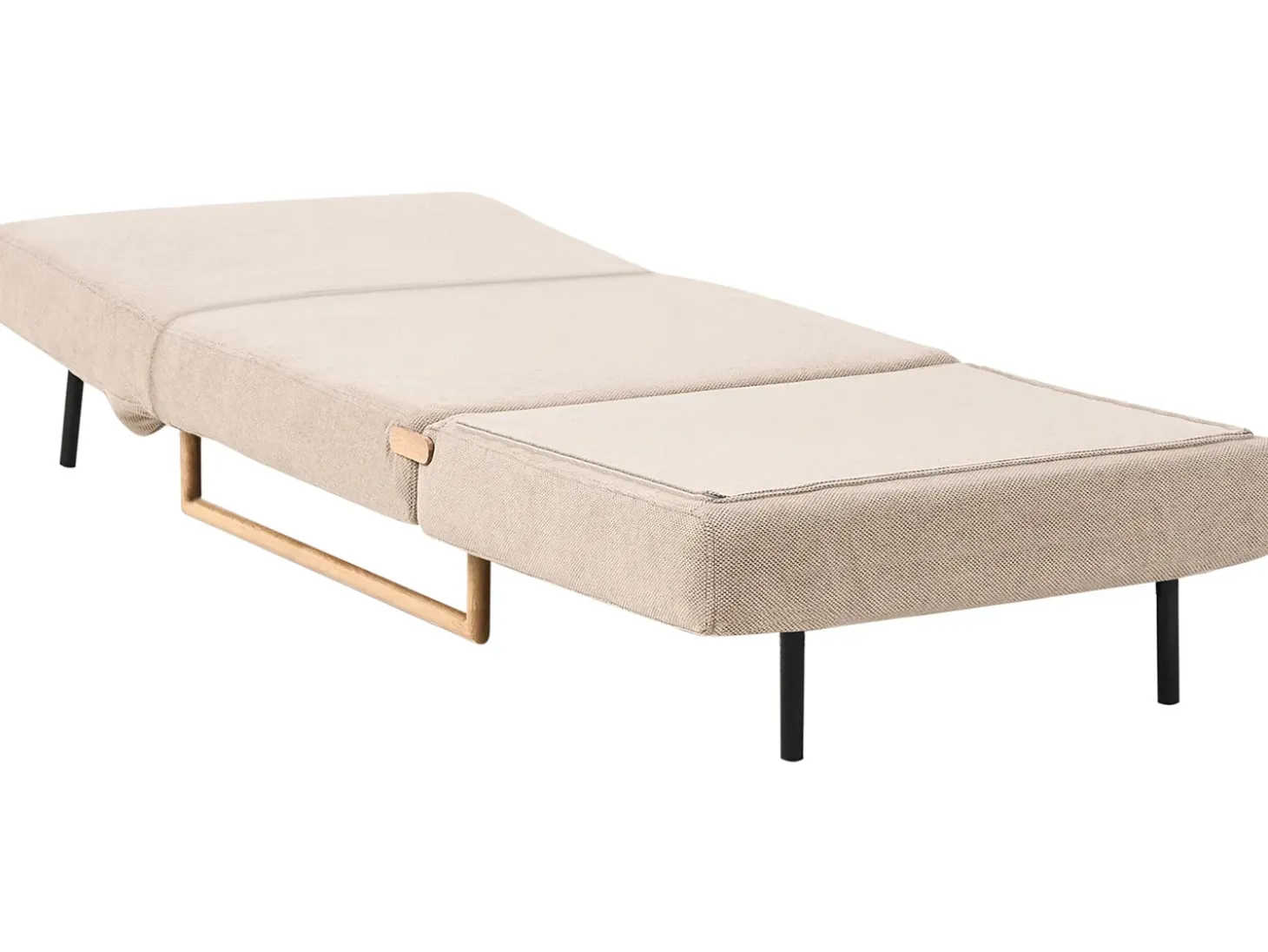 Outlet Sofa rozkładana jednoosobowa JERSLEV Jasno Sofy Z Funkcją Spania|Wszystkie Sofy