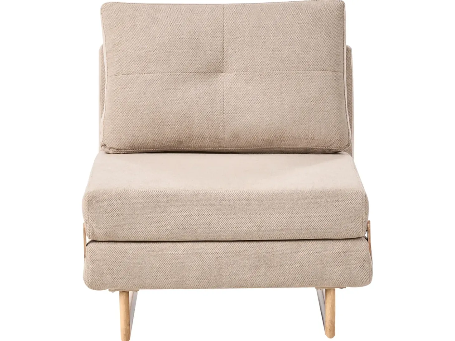 Outlet Sofa rozkładana jednoosobowa JERSLEV Jasno Sofy Z Funkcją Spania|Wszystkie Sofy