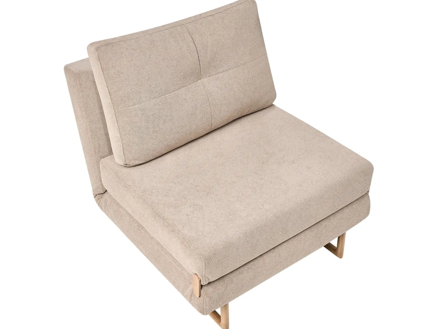 Outlet Sofa rozkładana jednoosobowa JERSLEV Jasno Sofy Z Funkcją Spania|Wszystkie Sofy