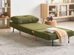 Online Sofa rozkładana jednoosobowa JERSLEV Zielony Sofy Z Funkcją Spania|Wszystkie Sofy