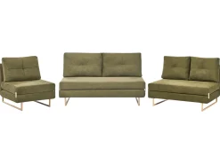 Online Sofa rozkładana jednoosobowa JERSLEV Zielony Sofy Z Funkcją Spania|Wszystkie Sofy