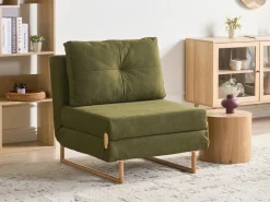 Online Sofa rozkładana jednoosobowa JERSLEV Zielony Sofy Z Funkcją Spania|Wszystkie Sofy