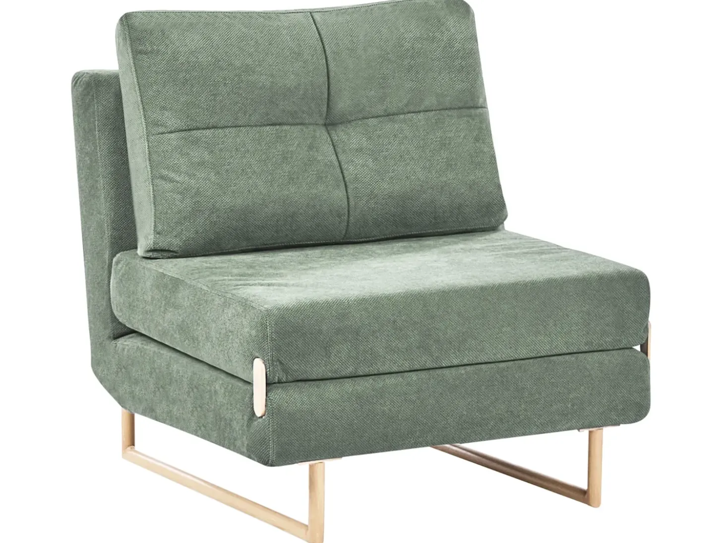 New Sofa rozkładana jednoosobowa JERSLEV Jasnozielony Sofy Z Funkcją Spania|Wszystkie Sofy