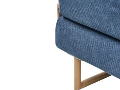 Discount Sofa rozkładana jednoosobowa JERSLEV Niebieski Sofy Z Funkcją Spania|Wszystkie Sofy