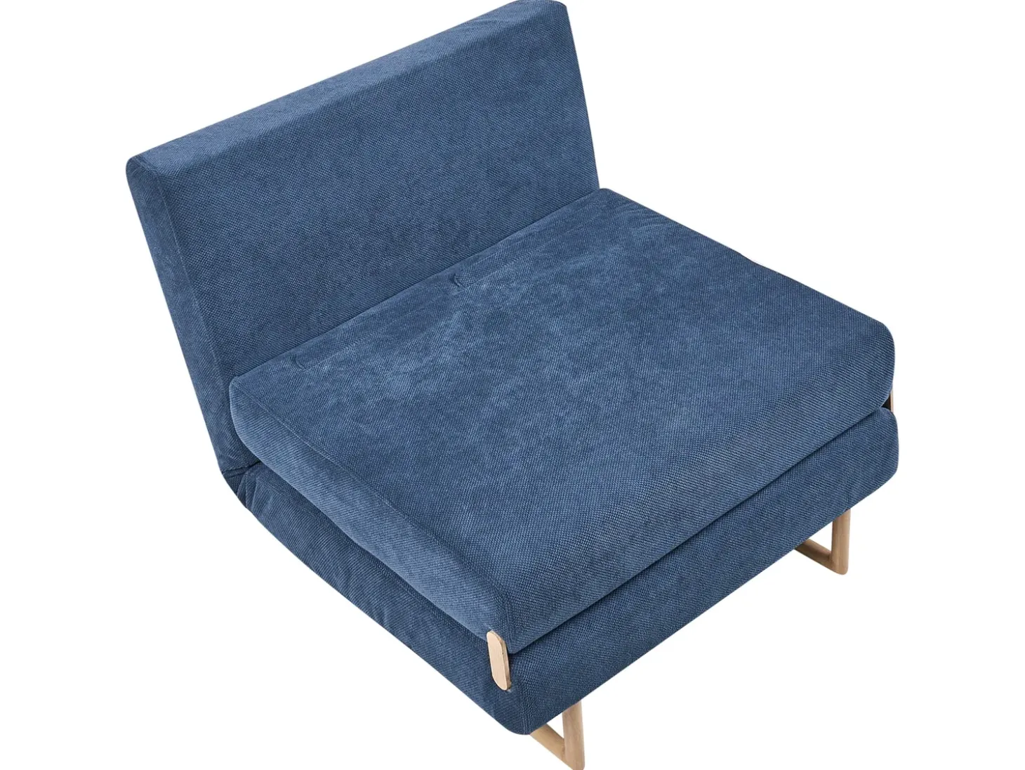 Discount Sofa rozkładana jednoosobowa JERSLEV Niebieski Sofy Z Funkcją Spania|Wszystkie Sofy