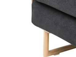 Sale Sofa rozkładana jednoosobowa JERSLEV Czarny Sofy Z Funkcją Spania|Wszystkie Sofy