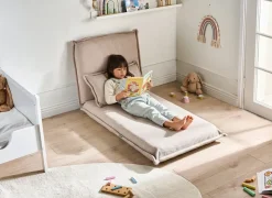 Sale Sofa rozkładana jednoosobowa DELLEN Dzieci Krzesła I Stoły Dziecięce|Sofy Z Funkcją Spania