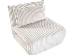 Discount Sofa rozkładana jednoosobowa LYSEKIL Sztruks Złamana biel Dzieci Krzesła I Stoły Dziecięce|Sofy Z Funkcją Spania