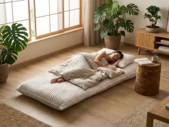 Discount Sofa rozkładana jednoosobowa LYSEKIL Sztruks Złamana biel Dzieci Krzesła I Stoły Dziecięce|Sofy Z Funkcją Spania