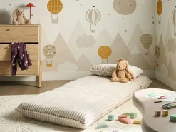 Discount Sofa rozkładana jednoosobowa LYSEKIL Sztruks Złamana biel Dzieci Krzesła I Stoły Dziecięce|Sofy Z Funkcją Spania
