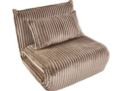 Outlet Sofa rozkładana jednoosobowa LYSEKIL Sztruks Jasno Dzieci Krzesła I Stoły Dziecięce|Sofy Z Funkcją Spania