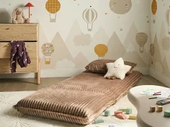 Outlet Sofa rozkładana jednoosobowa LYSEKIL Sztruks Jasno Dzieci Krzesła I Stoły Dziecięce|Sofy Z Funkcją Spania