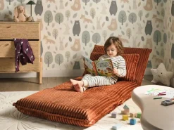 Sale Sofa rozkładana jednoosobowa LYSEKIL Sztruks Złoty brąz Dzieci Krzesła I Stoły Dziecięce|Sofy Z Funkcją Spania