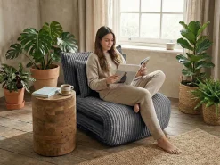 Clearance Sofa rozkładana jednoosobowa LYSEKIL Sztruks Dzieci Krzesła I Stoły Dziecięce|Sofy Z Funkcją Spania