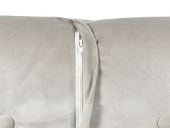 New Sofa rozkładana jednoosobowa FARRIS Welur Jasnoszary Dzieci Sofy Z Funkcją Spania|Wszystkie Sofy