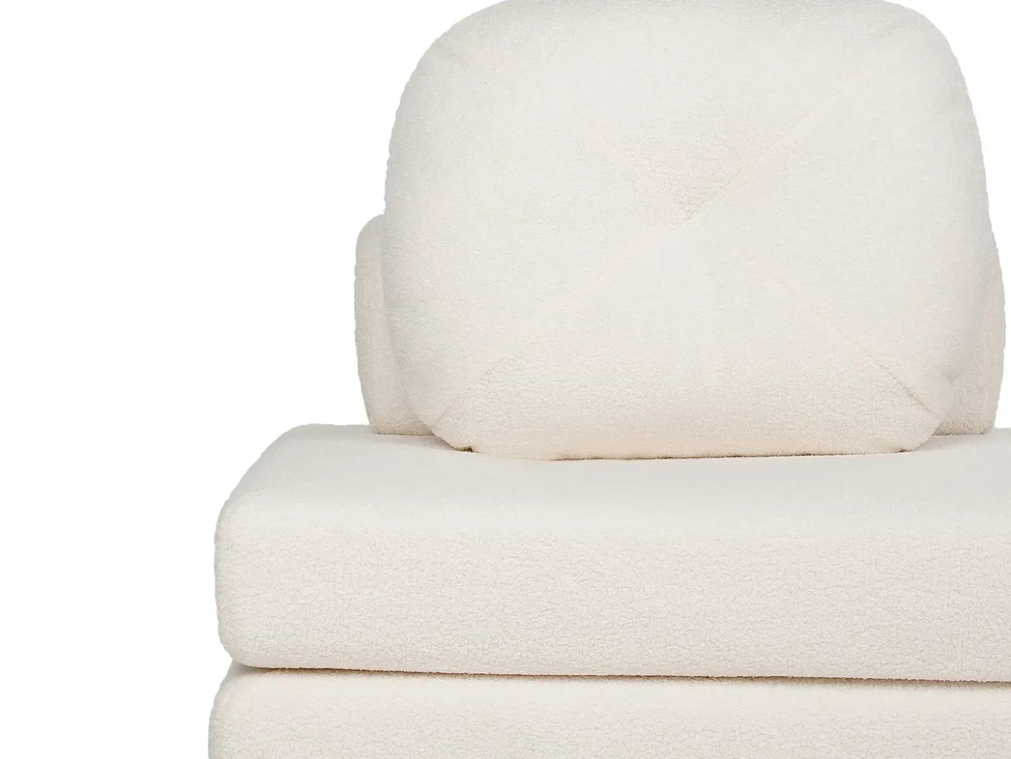 Sofa rozkładana jednoosobowa OLDEN Boucle Sofy Z Funkcją Spania|Wszystkie Sofy