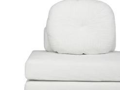 Discount Sofa rozkładana jednoosobowa OLDEN Sztruks Złamana biel Sofy Z Funkcją Spania|Wszystkie Sofy