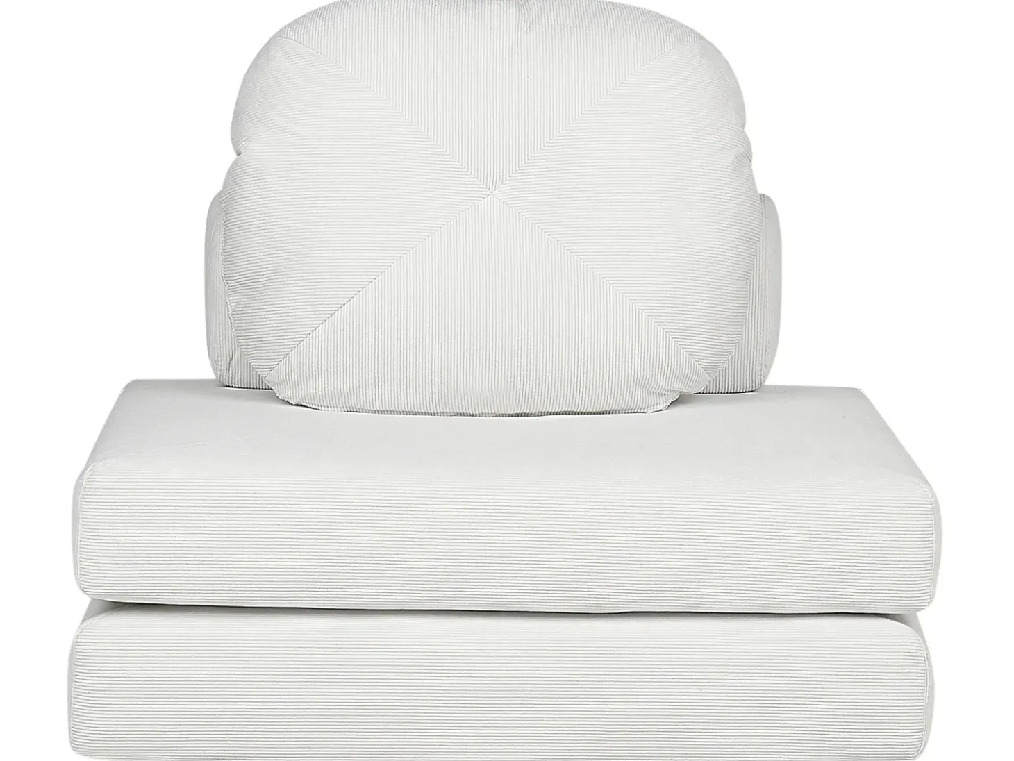 Discount Sofa rozkładana jednoosobowa OLDEN Sztruks Złamana biel Sofy Z Funkcją Spania|Wszystkie Sofy