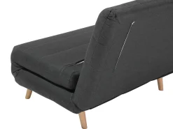 Sofa rozkładana jednoosobowa SETTEN Ciemnoszary Dzieci Sofy Z Funkcją Spania|Wszystkie Sofy