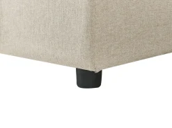 Sofa rozkładana w kształcie U dla 5 osób SOMMEN Jasnobeżowy ze schowkiem