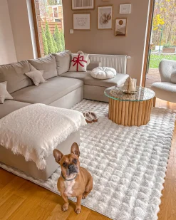 Sofa rozkładana w kształcie U dla 5 osób SOMMEN Jasnobeżowy ze schowkiem