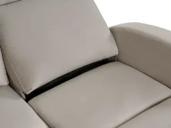 Clearance Sofa z elektryczną funkcją relaksu dla 2 osób VERDAL Welur Sofy Tapicerowane|Sofy Dwuosobowe