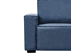 Hot Sofa z elektryczną funkcją relaksu dla 2 osób NUKARI Niebieski Sofy Tapicerowane|Sofy Dwuosobowe