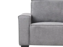 New Sofa z elektryczną funkcją relaksu dla 2 osób NUKARI Szary Sofy Tapicerowane|Sofy Dwuosobowe