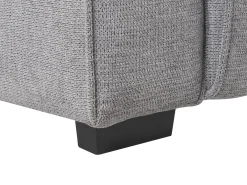 New Sofa z elektryczną funkcją relaksu dla 2 osób NUKARI Szary Sofy Tapicerowane|Sofy Dwuosobowe