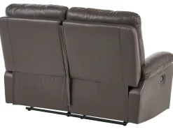 Hot Sofa z manualną funkcją relaksu dla 2 osób BERGEN Ekoskóra Sofy Dwuosobowe|Kolekcje Sof