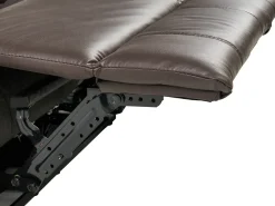 Discount Sofa z manualną funkcją relaksu dla 3 osób BERGEN Ekoskóra Kolekcje Sof|Sofy Skórzane