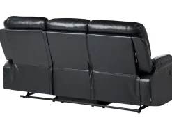 Hot Sofa z manualną funkcją relaksu dla 3 osób BERGEN Ekoskóra Kolekcje Sof|Sofy Skórzane