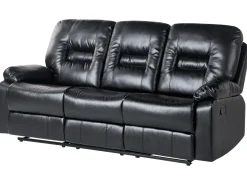 Hot Sofa z manualną funkcją relaksu dla 3 osób BERGEN Ekoskóra Kolekcje Sof|Sofy Skórzane