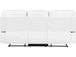 Hot Sofa z manualną funkcją relaksu dla 3 osób BERGEN Ekoskóra Kolekcje Sof|Sofy Skórzane