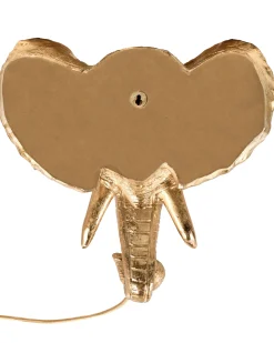 Słoń Lampa ścienna ELEPHANTI Złoty